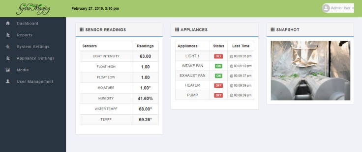 hydroMazing snapshot
